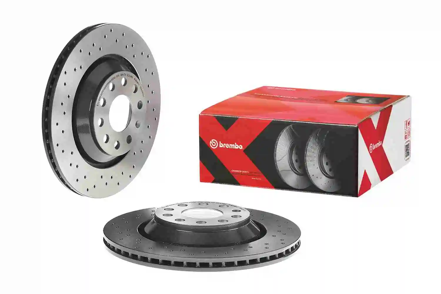 09A2001X Brembo Tarcza hamulcowa tylna
