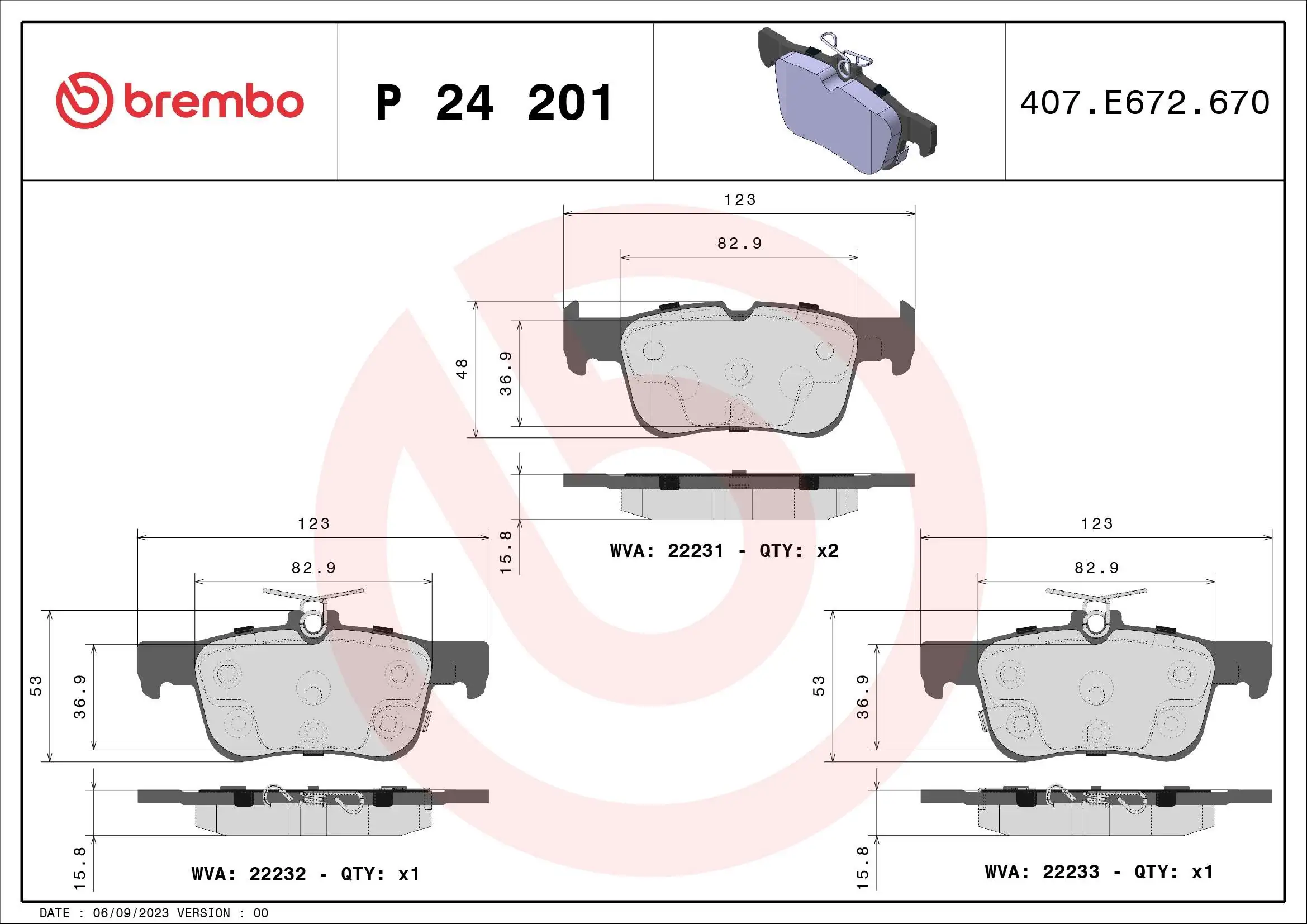 P24201 Brembo