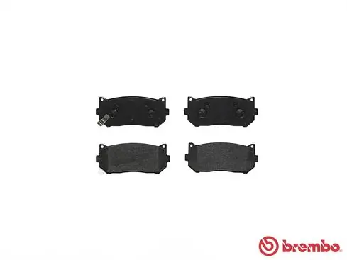 P30008 Brembo Okładziny (klocki) do hamulców tarczowych tylne