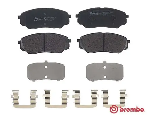 P30086 Brembo Klocki hamulcowe przednie tarczowe