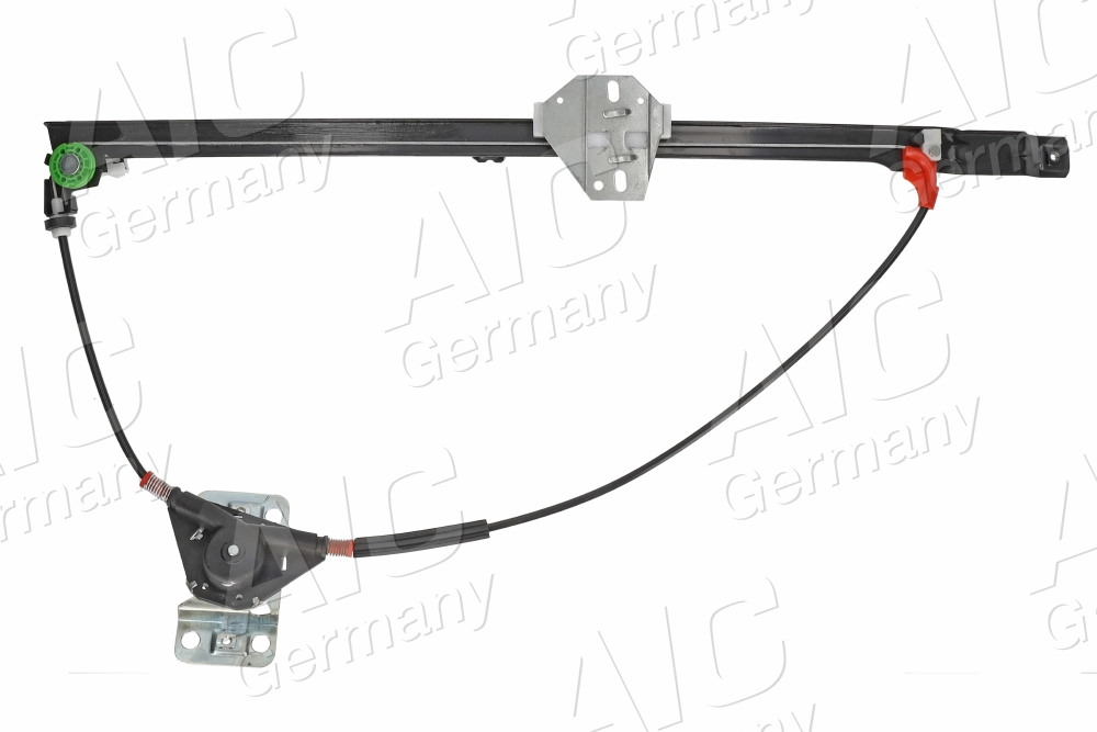 Do koszyka Mechanizm podnoszenia szyby drzwi przednich lewych Volkswagen Transporter T4 70B, 70C, 7DB, 7DK, 70J, 70K, 7DC, 7DJ