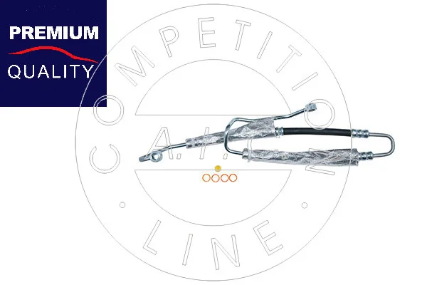Przewód hydraulicznego układu wspomagania wysokiego ciśnienia, od pompy do maglownicy (mechanizmu) do BMW 5 E34