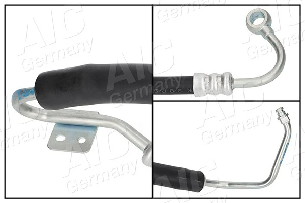 Do koszyka Przewód hydraulicznego układu wspomagania wysokiego ciśnienia, od pompy do maglownicy (mechanizmu) Mercedes CLK  C209