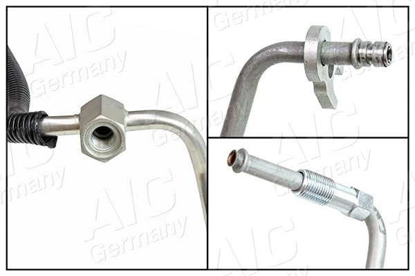Przewód hydraulicznego układu wspomagania wysokiego ciśnienia, od pompy do maglownicy (mechanizmu) do Peugeot 206  2D