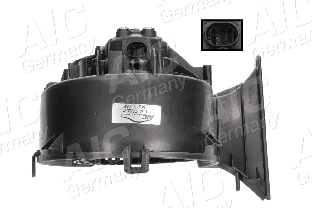 Silniczek wentylatora nagrzewnicy (ogrzewacza wnętrza) Opel Vectra