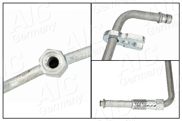 Do koszyka Przewód hydraulicznego układu wspomagania wysokiego ciśnienia, od pompy do maglownicy (mechanizmu) Peugeot 206  2A/C