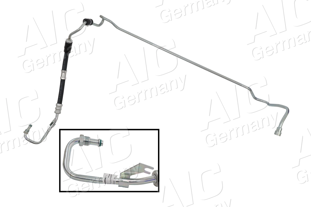 Kupić Przewód hydraulicznego układu wspomagania wysokiego ciśnienia, od pompy do maglownicy (mechanizmu) Saab 9-3  YS3F w dobrej cenie