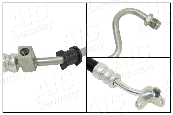 Przewód hydraulicznego układu wspomagania wysokiego ciśnienia, od pompy do maglownicy (mechanizmu) Honda Accord 7 CL, CM