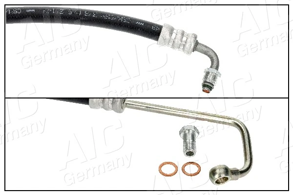  Przewód hydraulicznego układu wspomagania wysokiego ciśnienia, od pompy do maglownicy (mechanizmu) Mercedes E 