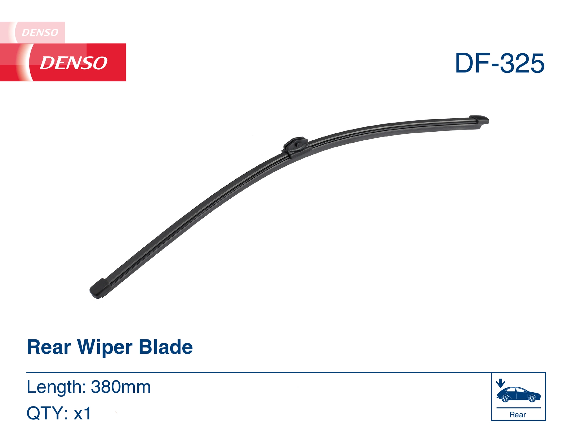 DF325 Denso Pióro wycieraczki szyby tylnej