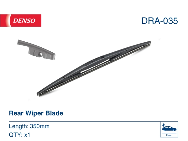 DRA035 Denso Pióro wycieraczki szyby tylnej