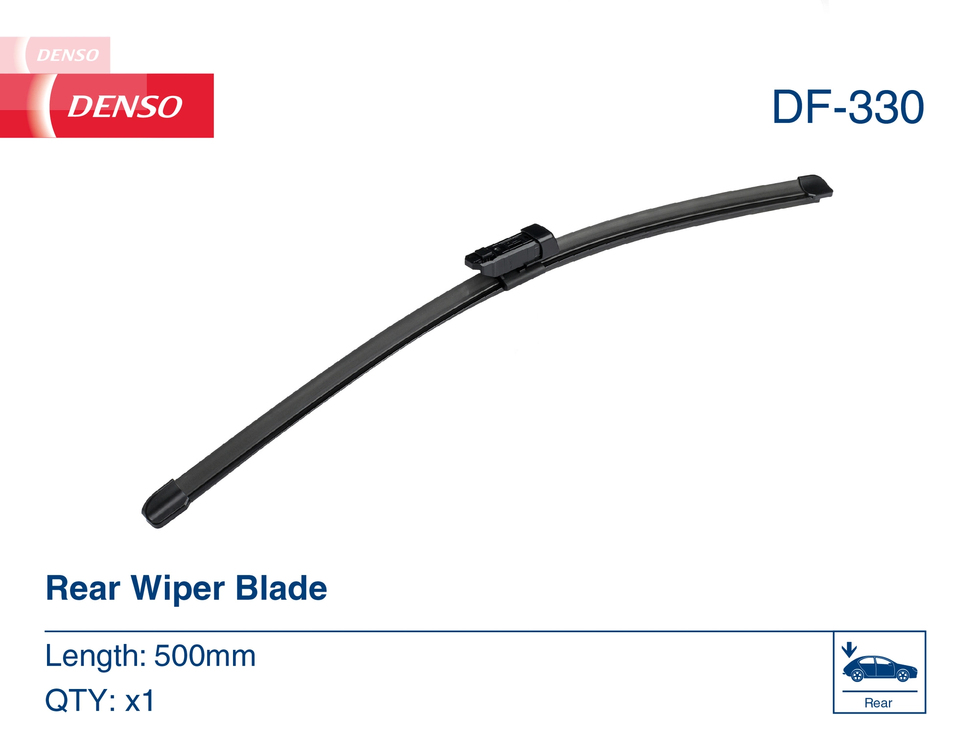 DF330 Denso Pióro wycieraczki szyby tylnej