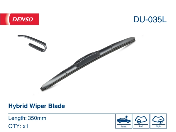 DU035L Denso Pióro wycieraczki szyby tylnej