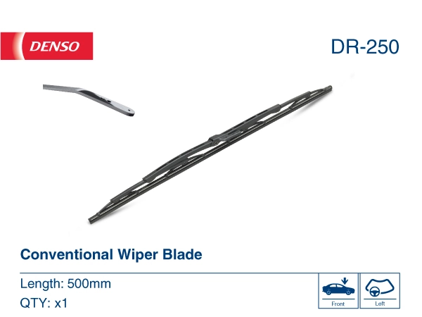 DR250 Denso Pióro wycieraczki szyby przedniej pasażera