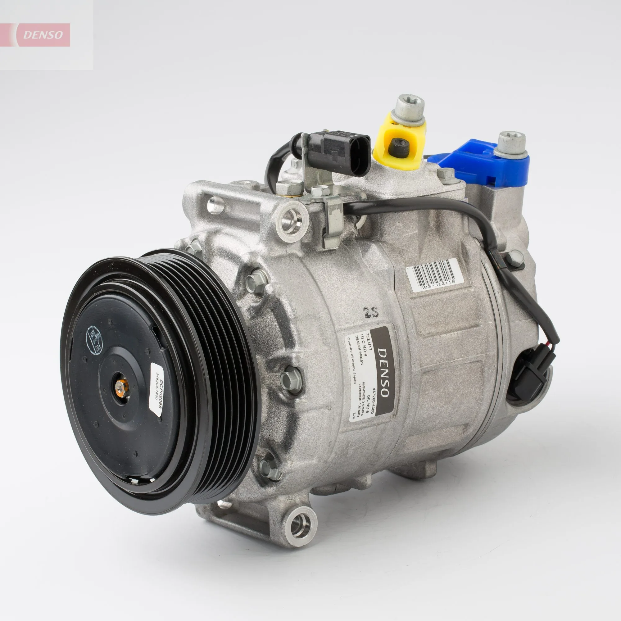 Do koszyka DCP02096 Denso Sprężarka klimatyzacji