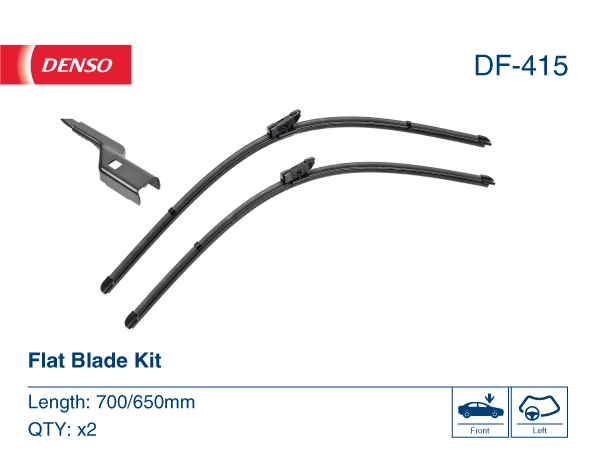DF415 Denso Pióro wycieraczki szyby przedniej, zestaw (2 szt.)