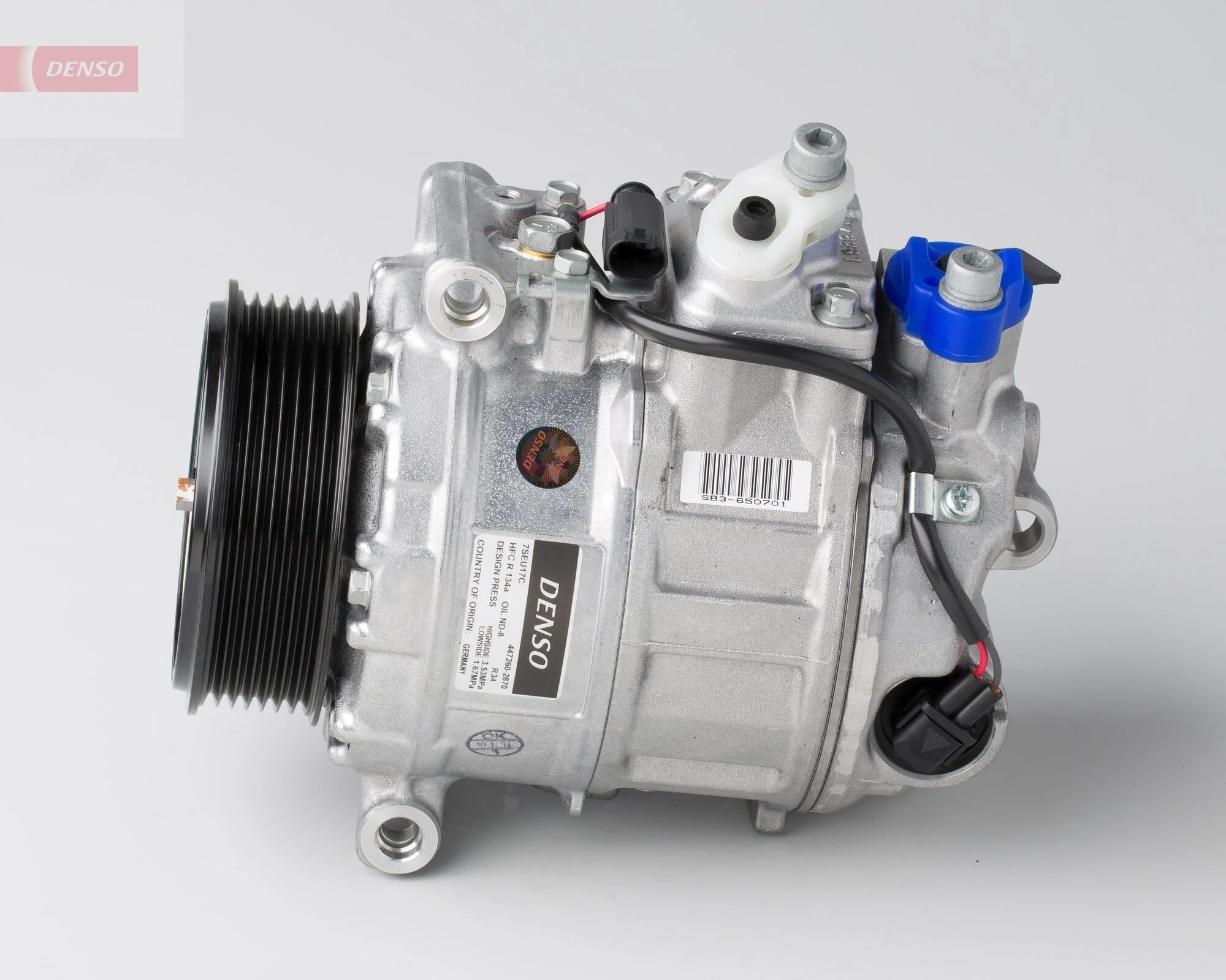 Do koszyka DCP17138 Denso Sprężarka klimatyzacji