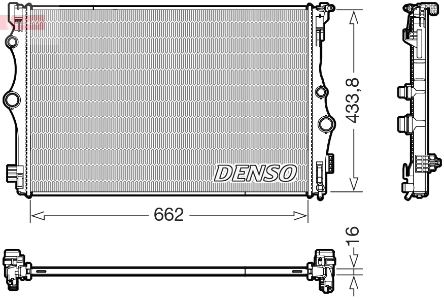 Chłodnica silnika Mercedes A247500020368 cena, od 171,19 USD