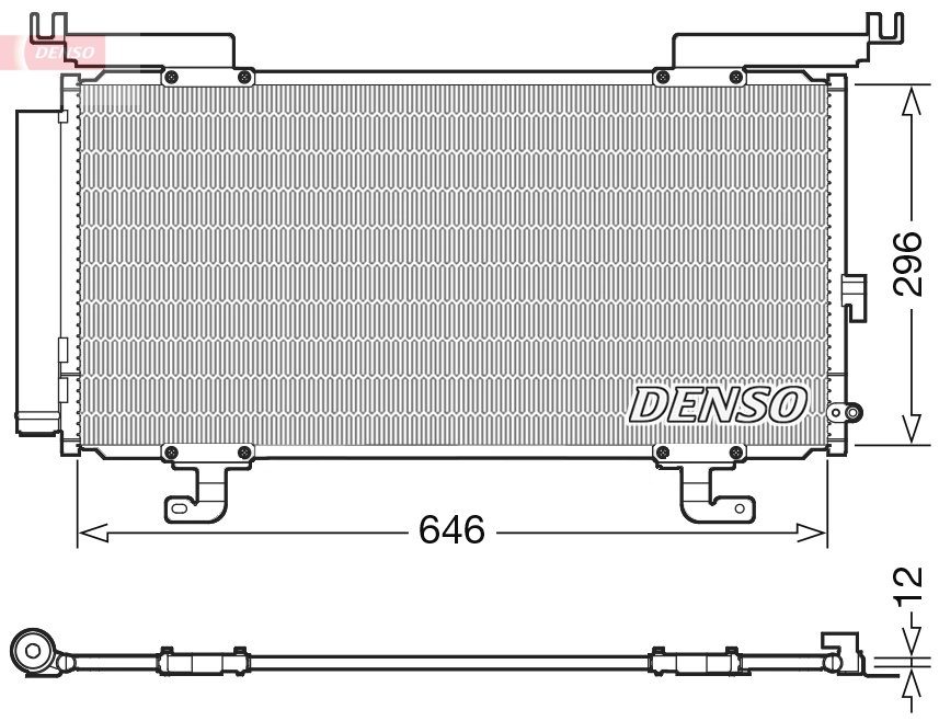 Chłodnica klimatyzacji Subaru Outback V kombi (B15, BS) (2014 - 2019) cena, od 97,48 USD