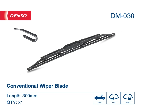Pióro wycieraczki szyby tylnej Denso DM030 cena, od 9,42 USD