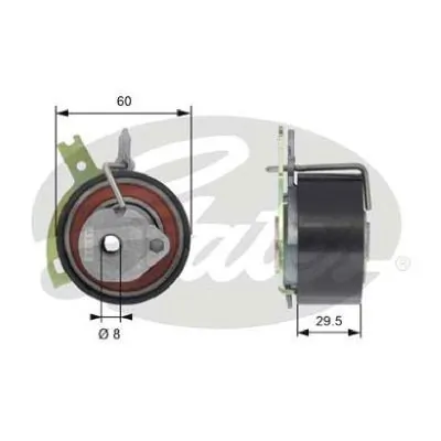Rolka napinacza paska rozrządu 9683273480 Fiat/Alfa/Lancia