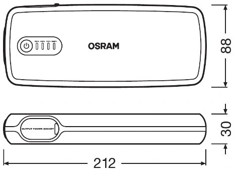 Bateria (akumulator) Osram OBSL400 cena, od 243,20 USD