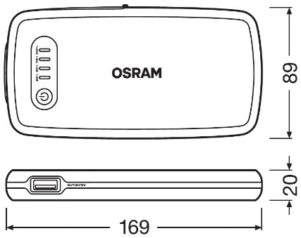 Bateria (akumulator) Osram OBSL200 cena, od 126,61 USD
