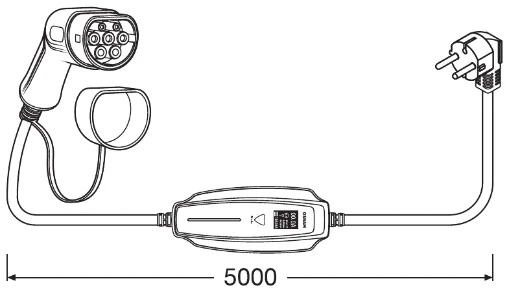 OPC20A05 Osram Kabel do ładowania samochodu elektrycznego