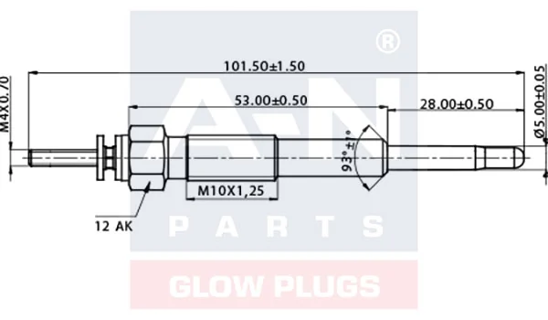 Świeca żarowa Toyota Land Cruiser J8