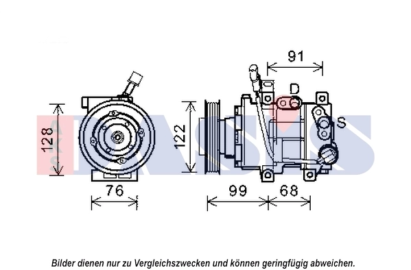 Sprężarka klimatyzacji do Hyundai I40 VF