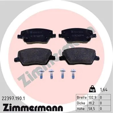 Klocki hamulcowe Fiat Tipo