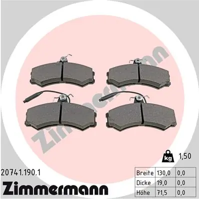 Klocki hamulcowe Citroen C25