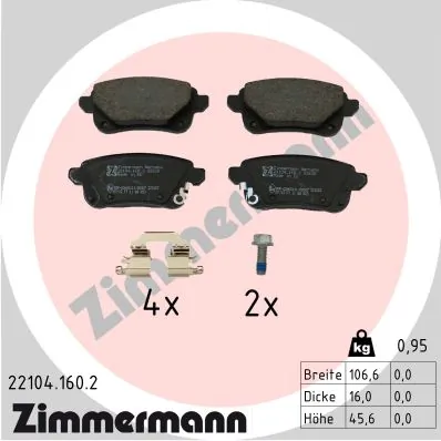 Klocki hamulcowe Renault CAPTUR