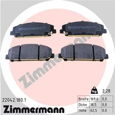  Klocki hamulcowe przednie tarczowe Nissan Armada 