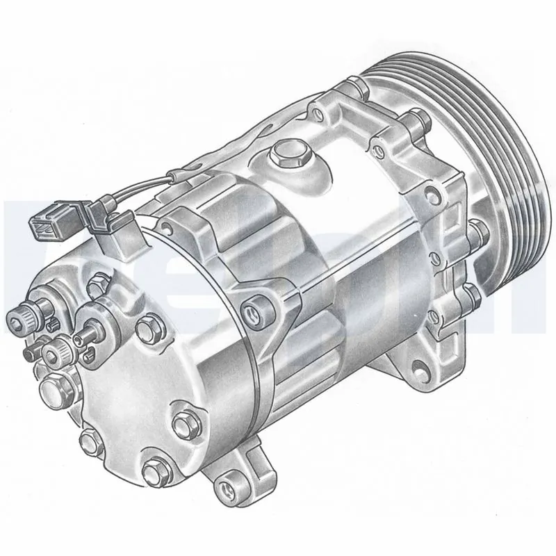 Sprężarka klimatyzacji VAG 1J0820803AX cena, od 84,69 USD
