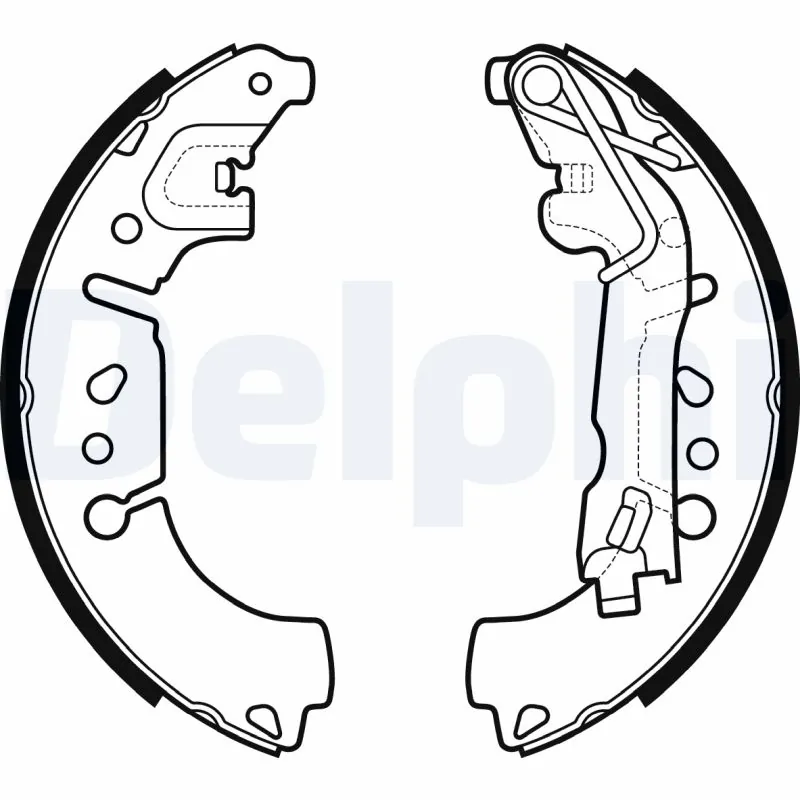 Klocki hamulcowe tylne bębnowe Chrysler 68327149AA cena, od 38,96 USD
