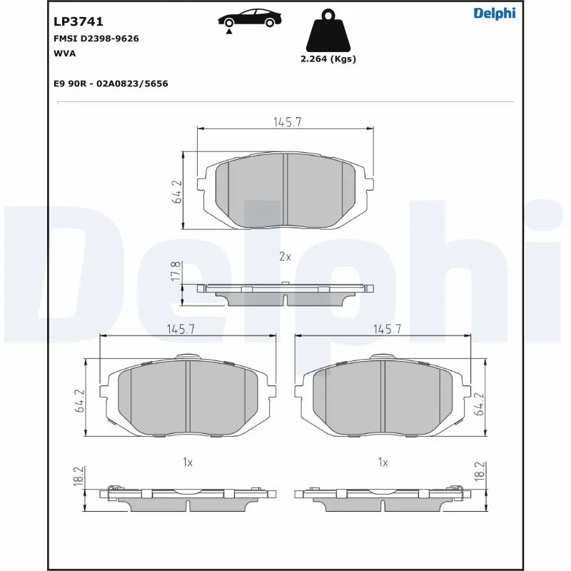 LP3741 Delphi