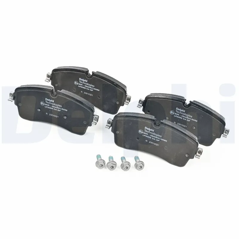 Klocki hamulcowe przednie tarczowe Delphi LP3395 cena, od 58,68 USD
