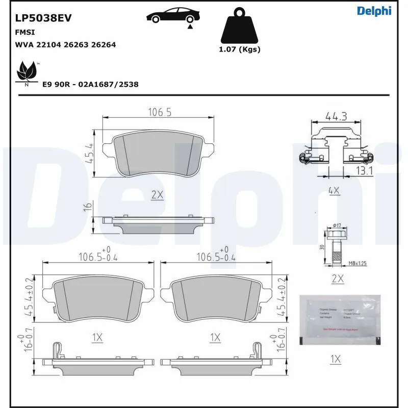 Klocki hamulcowe Renault CAPTUR