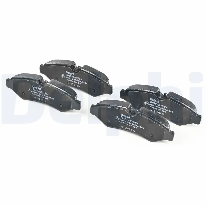 Okładziny (klocki) do hamulców tarczowych tylne Delphi LP3549 cena, od 37,06 USD
