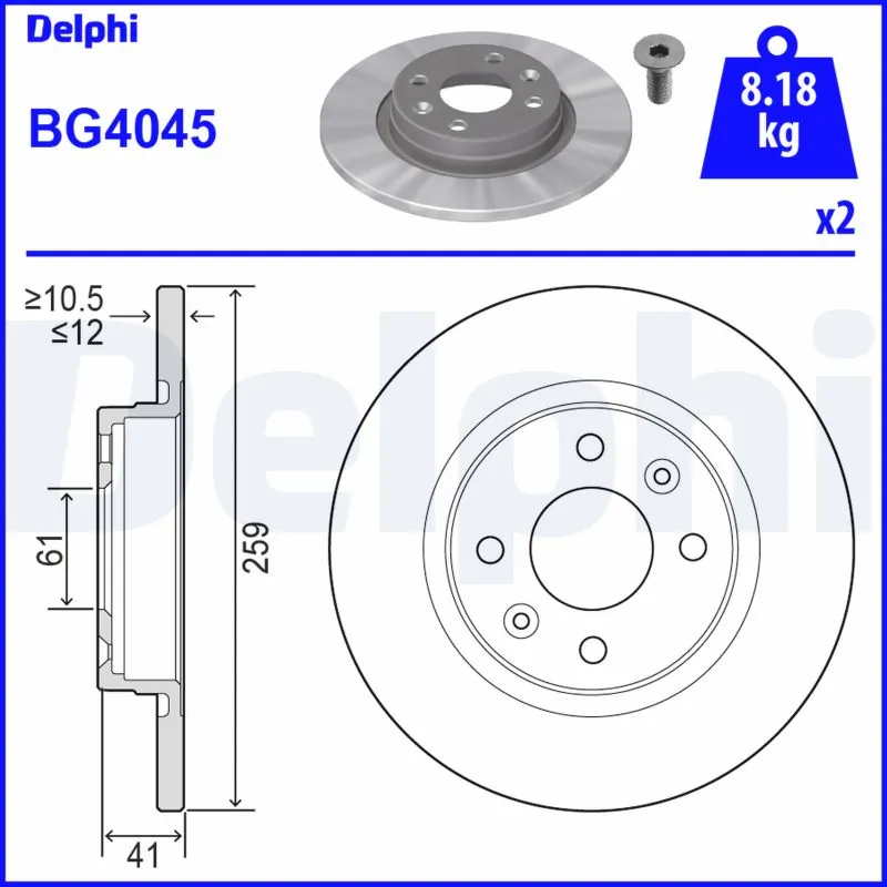 BG4045 Delphi