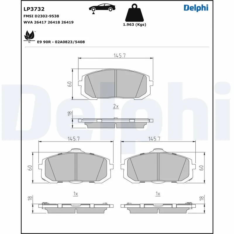 LP3732 Delphi