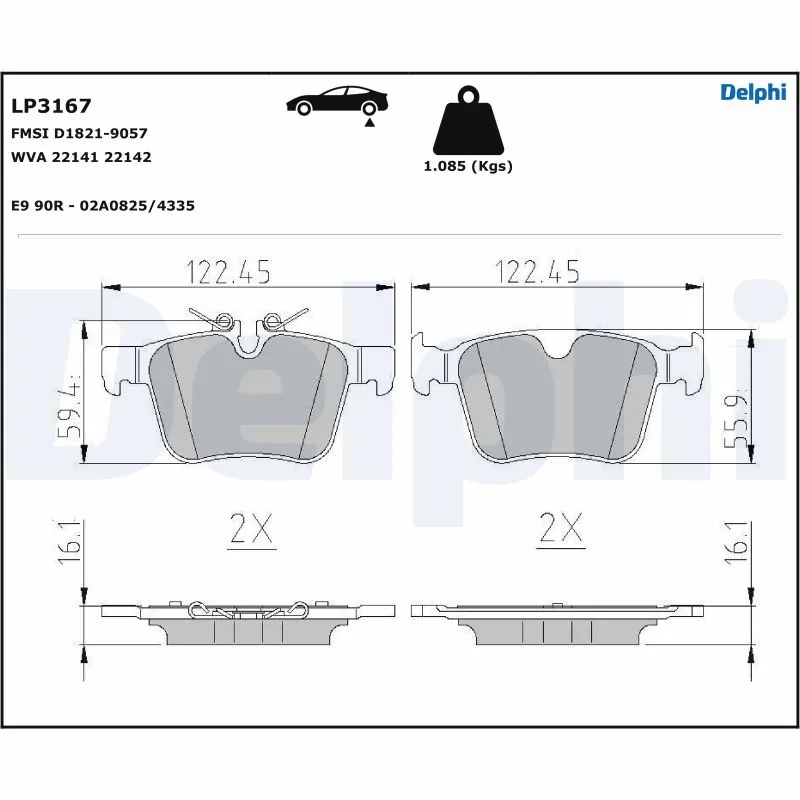 LP3167 Delphi