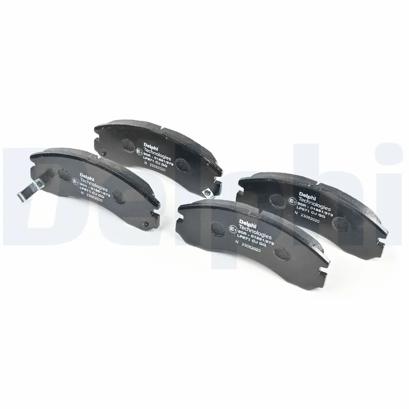 Klocki hamulcowe przednie tarczowe Delphi LP871 cena, od 26,19 USD
