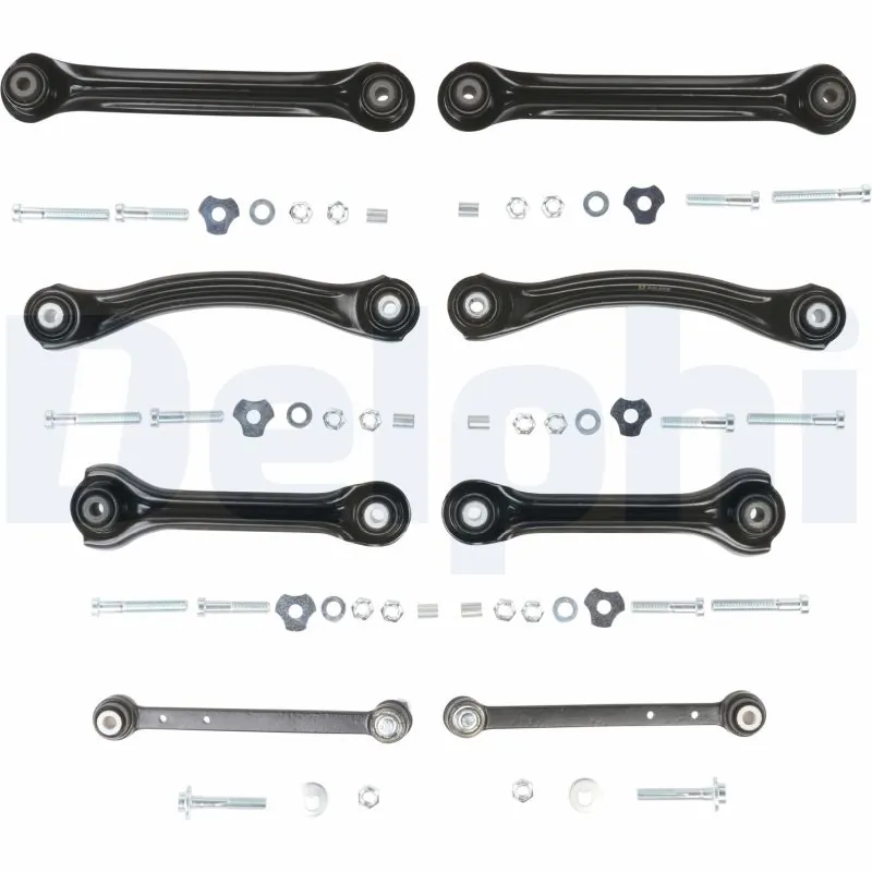 Do koszyka TC1600KIT Delphi Zestaw wahaczy zawieszenia tylnego