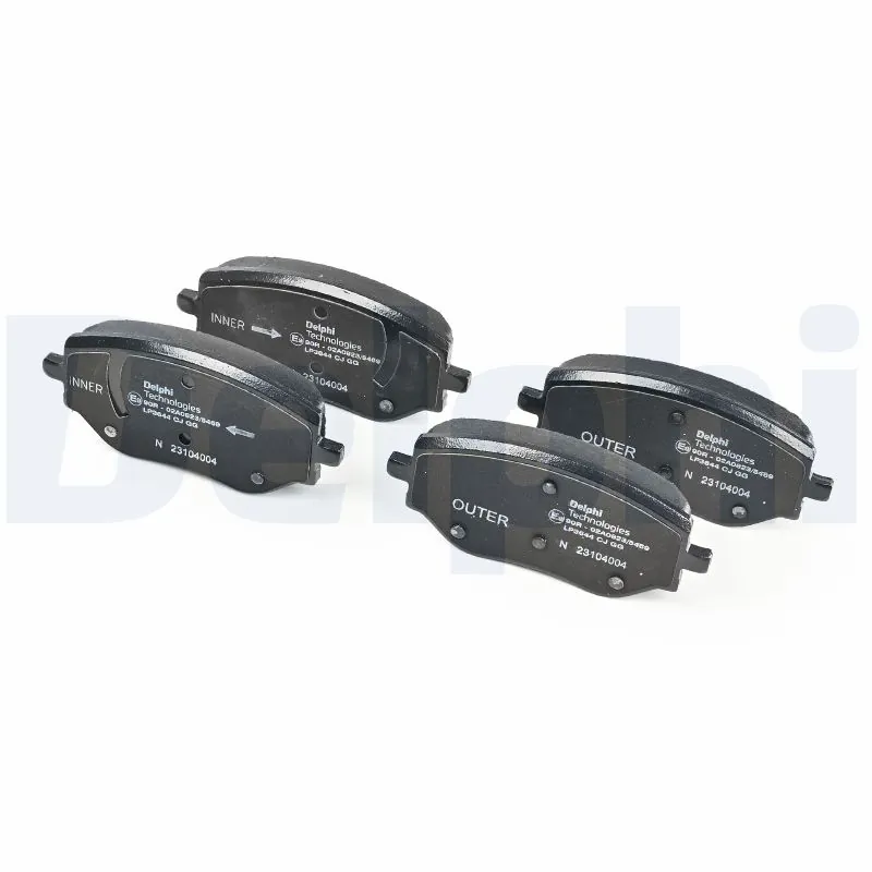 Klocki hamulcowe przednie tarczowe Delphi LP3644 cena, od 32,88 USD