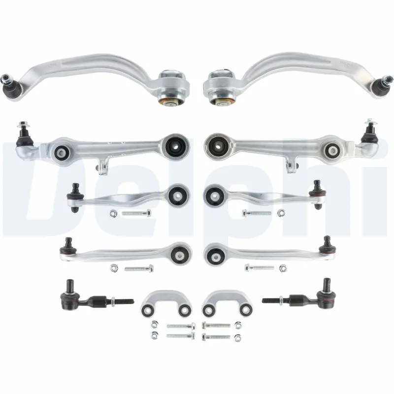 Zestaw wahaczy zawieszenia przedniego Delphi TC1400KIT