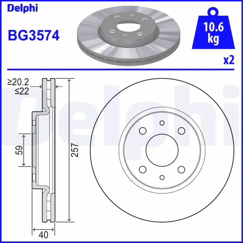 BG3574 Delphi