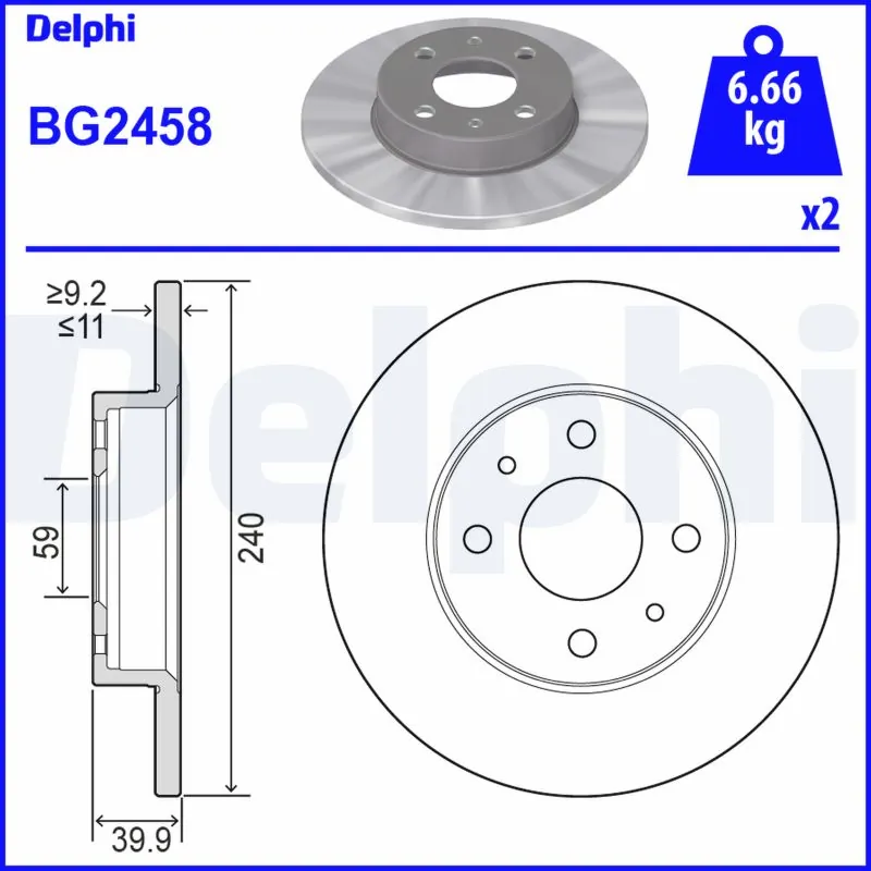BG2458 Delphi
