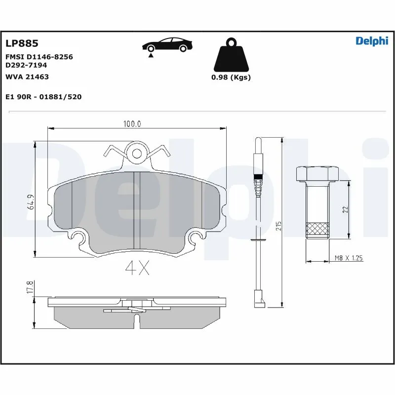LP885 Delphi